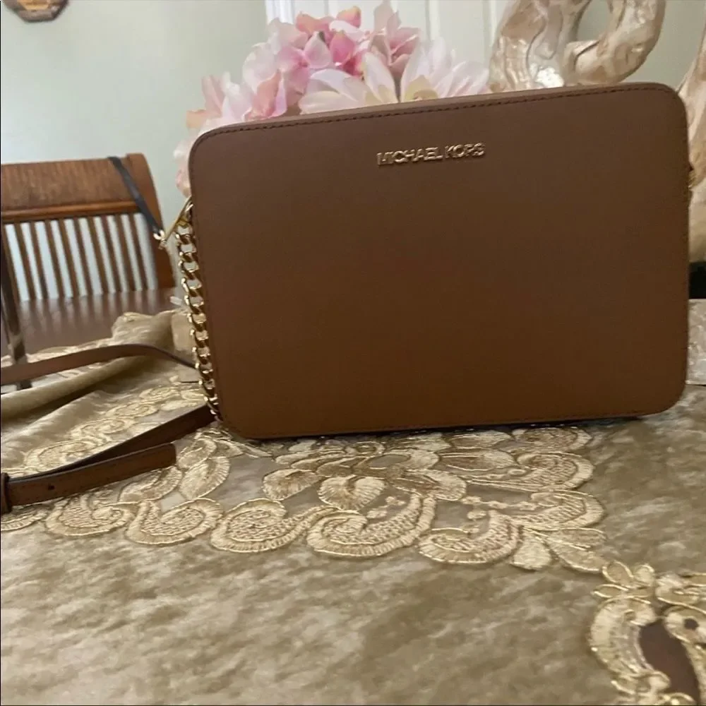 Michael Kors brown crossbody